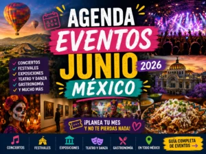 Agenda de Eventos de Junio 2026 en México: Los 24 Más Imperdibles