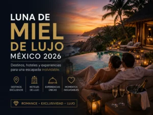 Luna de Miel de Lujo en Mexico 2026: Los Mejores Destinos, Hoteles y Experiencias para Parejas con Presupuesto Ilimitado