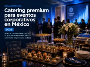 Catering Premium para Eventos Corporativos en Mexico: Precios, Tipos de Servicio y Mejores Proveedores 2026
